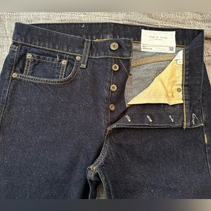 Rag & Bone Selvedge Jeans, Sz 32 (Fit 1 extra slim) Made in USA